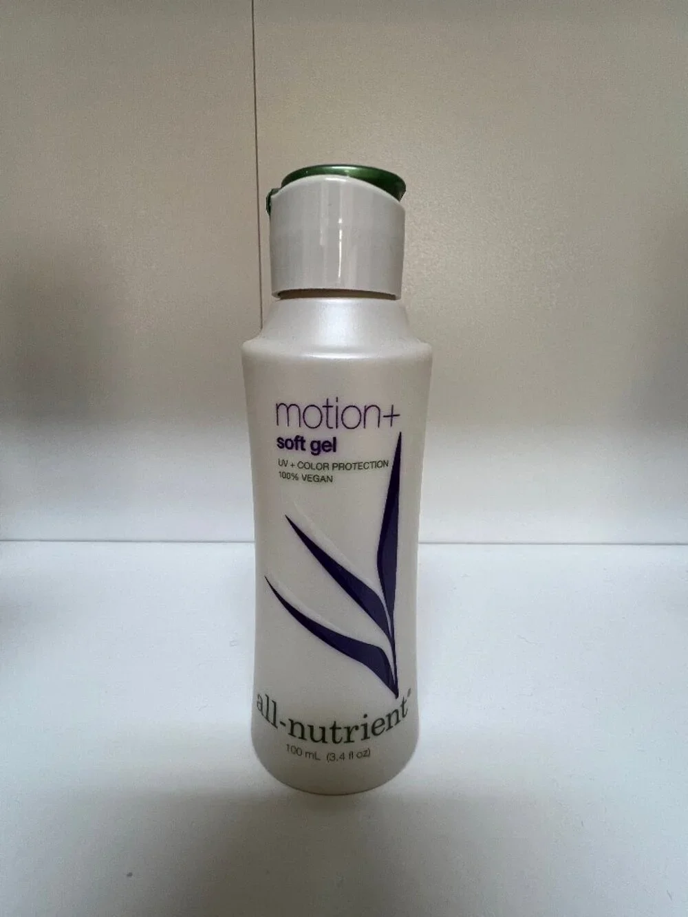 All Nutrients Motion + Soft Hair Gel 3.4 oz Uv Color Protection 100% Vegan